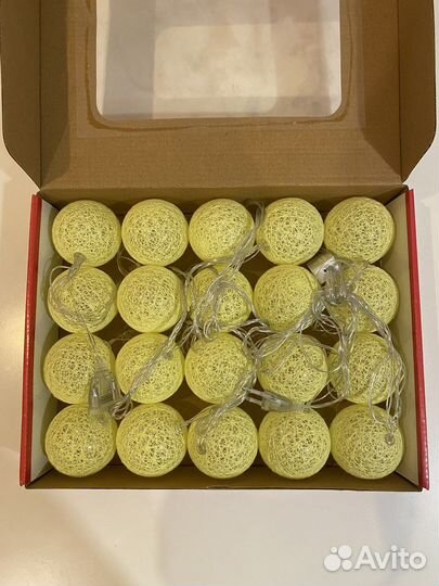 Гирлянды шары