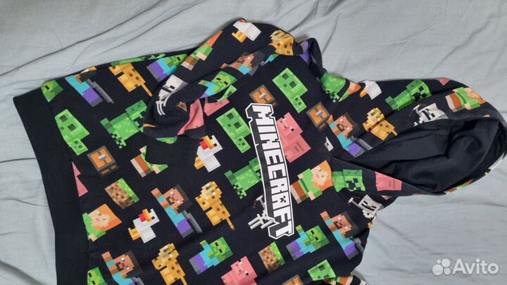 Толстовка hm minecraft 110-116