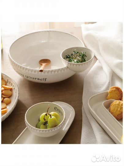 Блюдо для подачи овальное soul kitchen Lefard 30x9