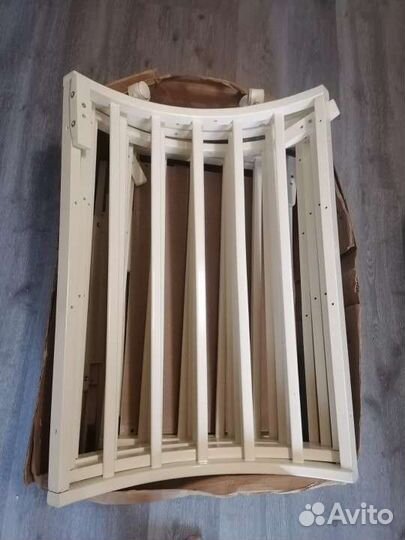 Детская кровать трансформер круглая