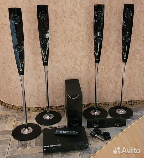 Домашний кинотеатр 5.1 с караоке LG XH-TK762TZ