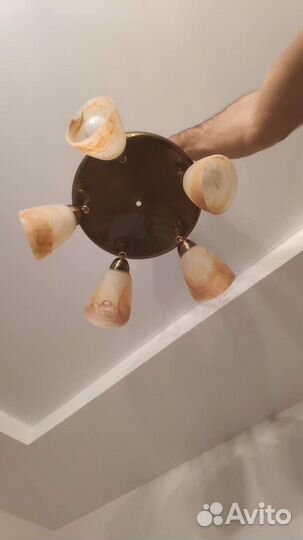 Люстра и бра (2шт)