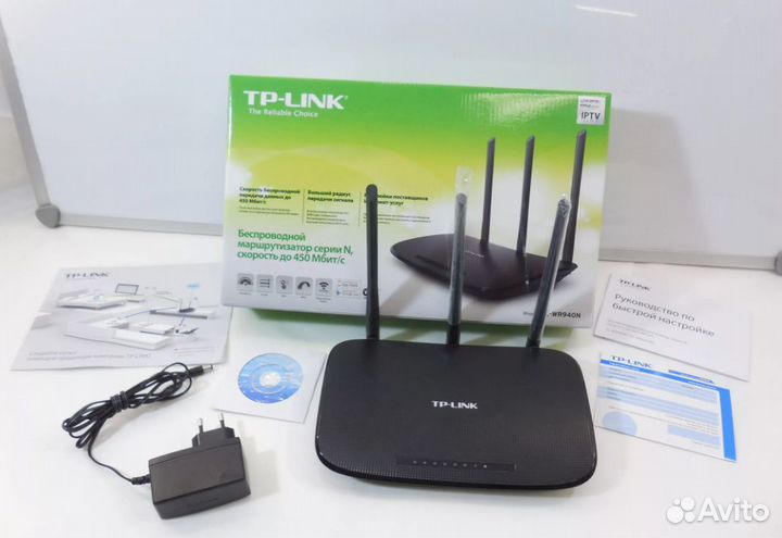 Tp link n 450 wi fi роутер tl-wr940n
