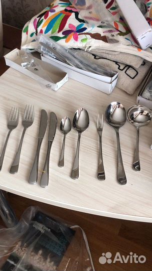 Набор столовых приборов новый