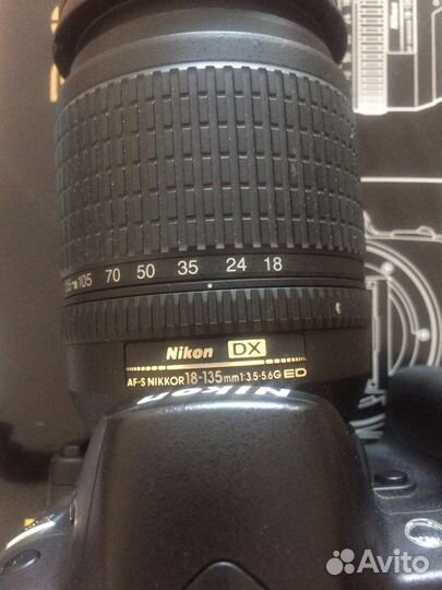 Nikon D80+объектив af-s nikkor 18-135 mm f 3.5-5,6