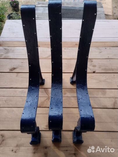 Чугунные ножки от парковой скамейки СССР