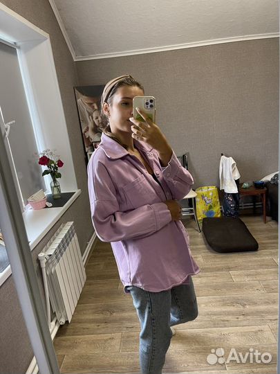 Джинсовая рубашка