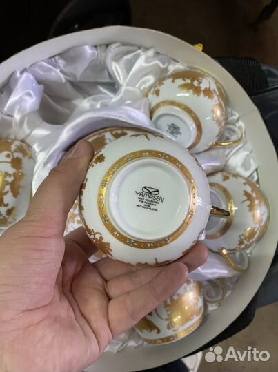 Сервиз чайный новый