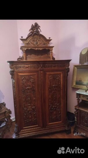 Антикварная мебель красное дерево