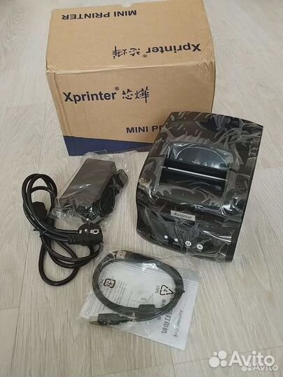 Термопринтер этикеток Xprinter XP-365B (USB)