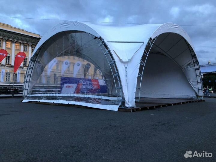 Арочный шатер 8х8 от производителя