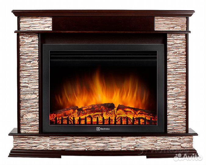 Каминокомплект Scala с очагом Electrolux