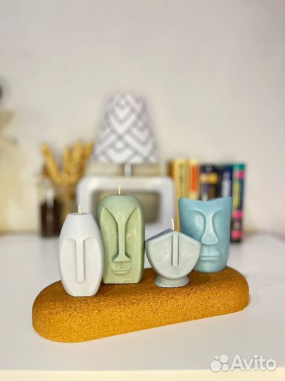 Интерьерные свечи из соевого воска