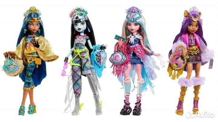 Monster high Монстр Хай куклы рефреш, пляж, бал