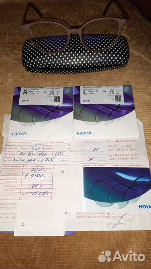 Очки Япония с диоптриями R-1,5 L-1,25 bluecontrol