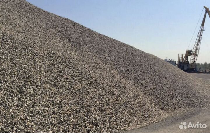 Щебень гравийный с доставкой