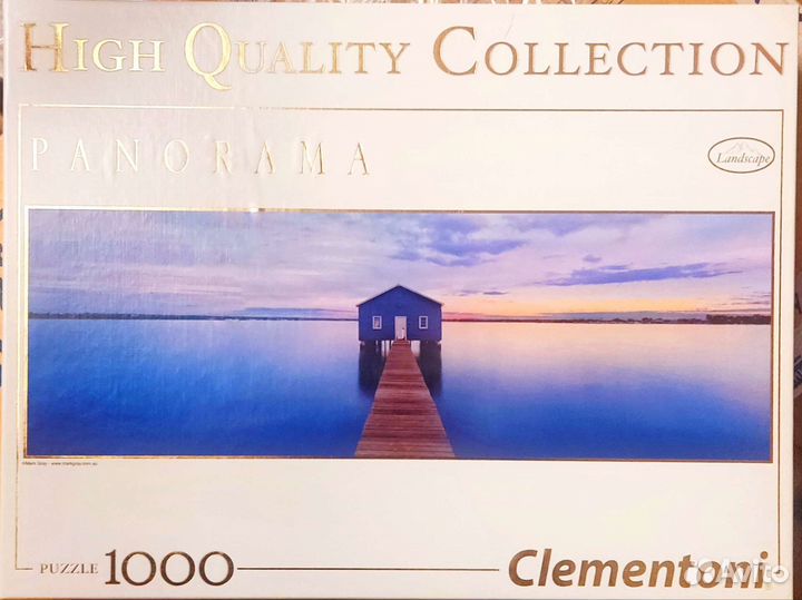 Пазл высокого качества. Clementoni. 1000 деталей