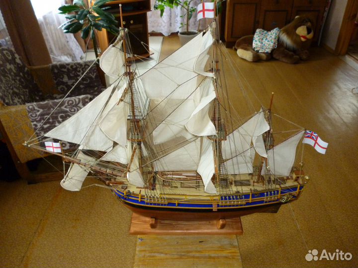 Модель парусника 