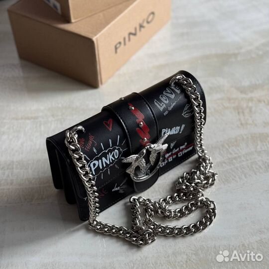 Сумка женская Pinko натуральная кожа