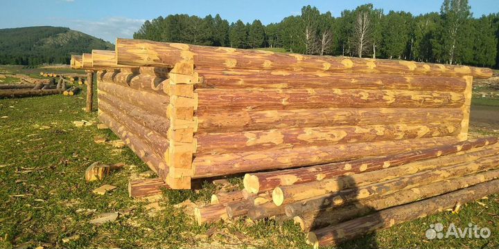 Сруб бани 3х5