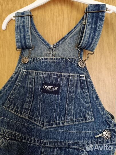 Детский джинсовый комбинезон Oshkosh