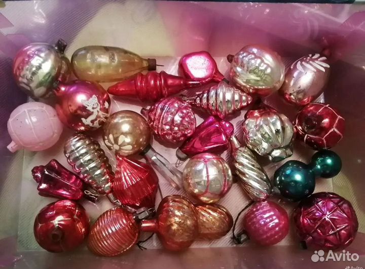 Елочные игрушки СССР