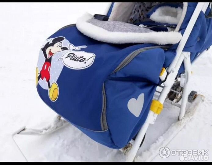 Коляска санки ника