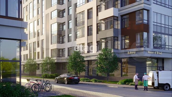 Квартира-студия, 28,2 м², 4/12 эт.