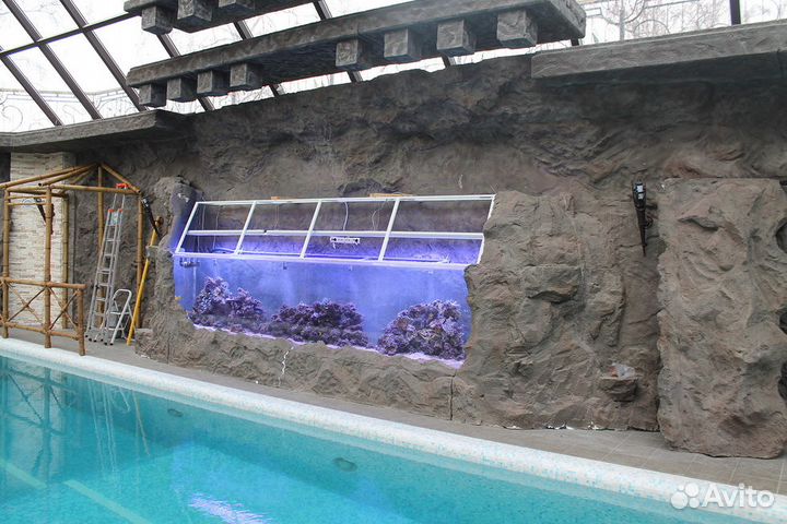 Изготовление морских аквариумных комплексов
