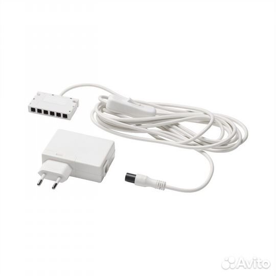 Адартер со шнуром питания Ansluta IKEA