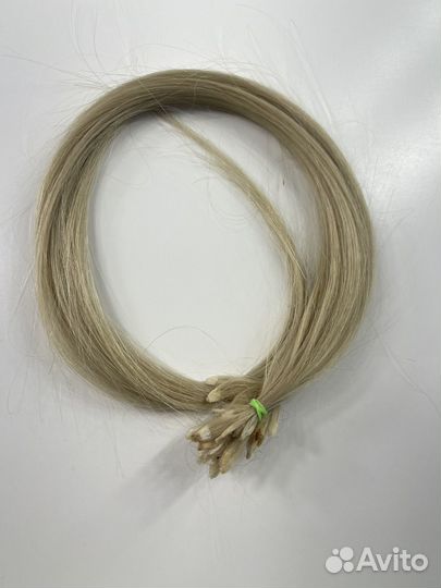 Волосы для наращивания блонд б/у