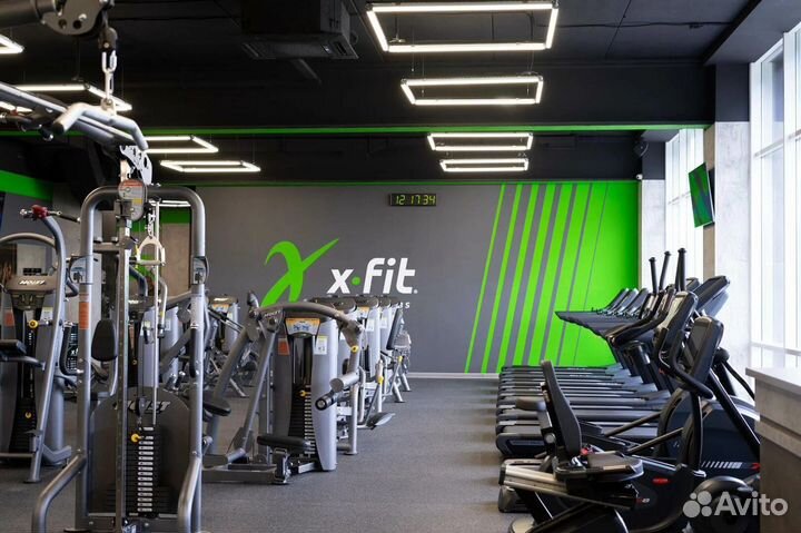 Новый абонемент xfit 19 месяцев на Маркса 7