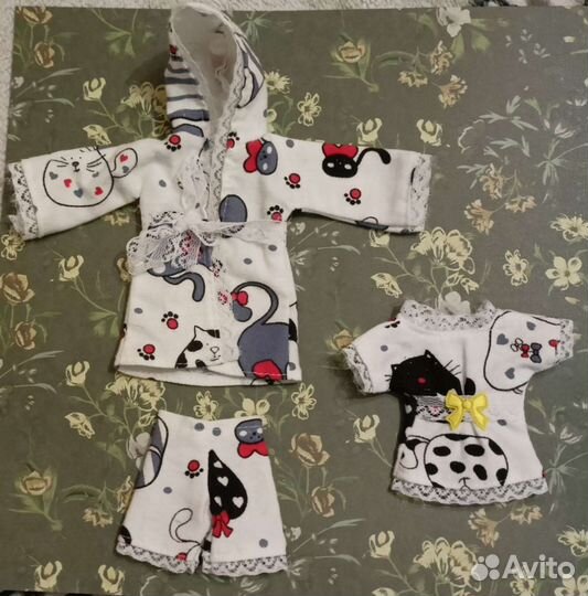 Одежда для кукол, комплект пижама