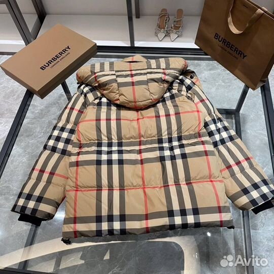 Пуховик мужской Burberry premium