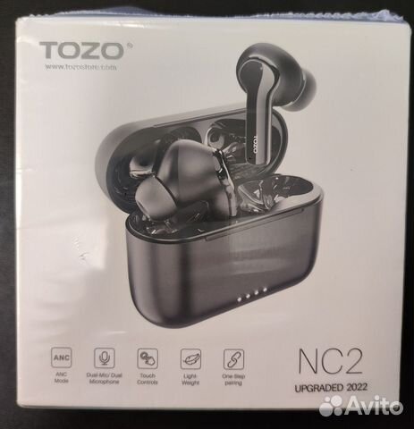 Беспроводные наушники tozo NC2
