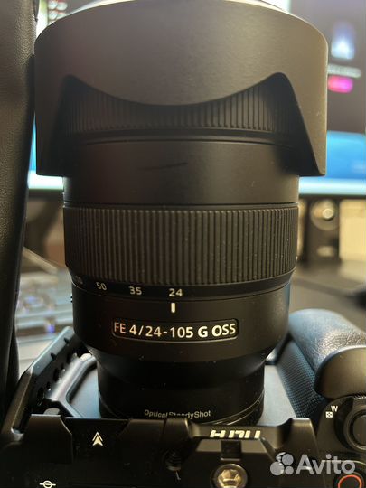 Sony FE 24-105mm F4 G OSS + hoya стекла