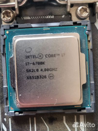 Материнская плата с процессором z270 6700k