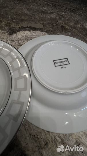 Тарелки и блюдо сервировочное bernardaud milo
