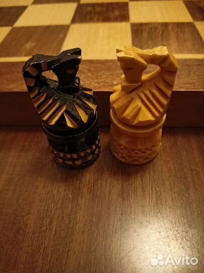 Шахматы ручной работы деревянные доска 48см