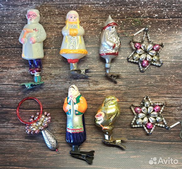 Елочные игрушки СССР