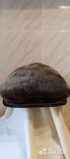 Меховая мужская кепка