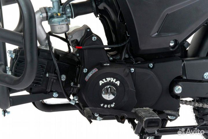 Мопед Альфа RS 11 черный
