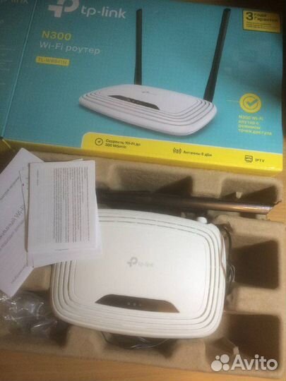 Wifi роутер tp link 300 Мбит/с TL-WR841N N300 10/1