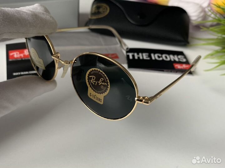 Очки Ray Ban Oval солнцезащитные