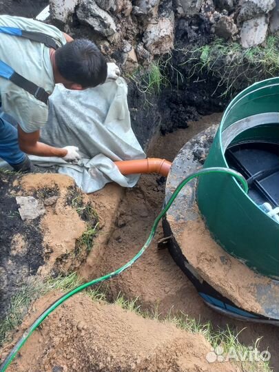 Монтаж септика под ключ