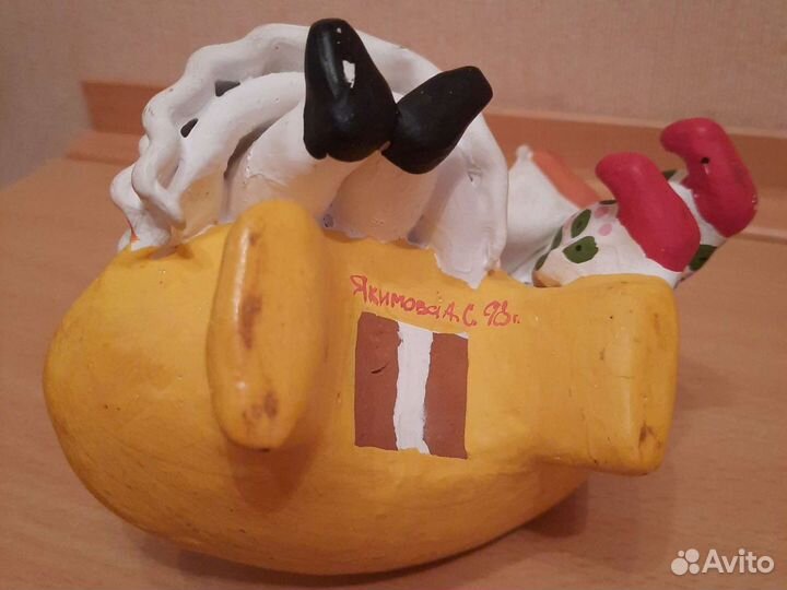 Дымковская игрушка (автор Якимова А.С.) 1998г