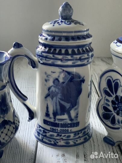 Кружки гжель