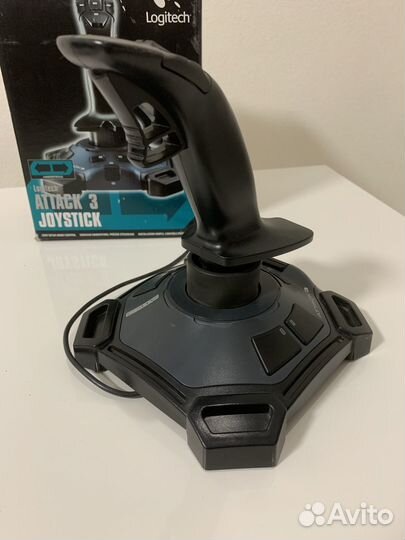 Авиа джойстик для пк logitech attack3