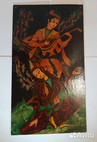 Картина на дереве СССР