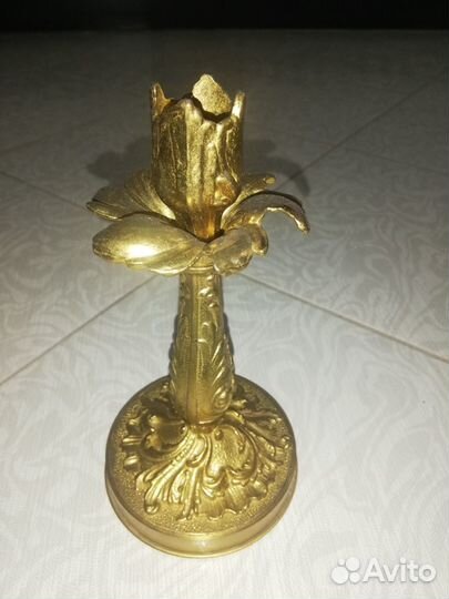 Подсвечник, канделябр однорожковый